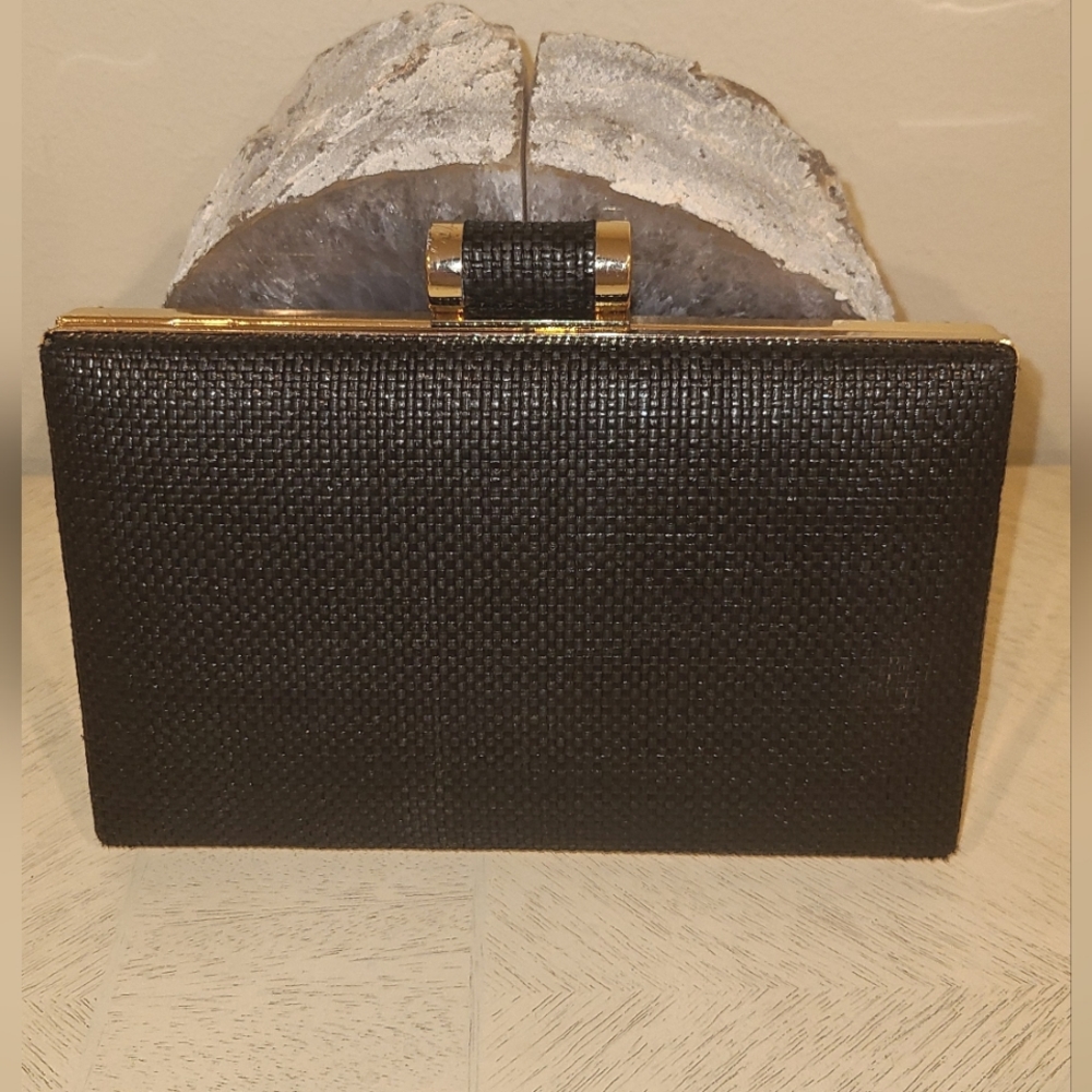 Black and Gold Clutch